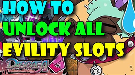 unlocking more unique evility slots .